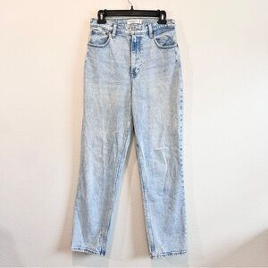 Abercrombie & Fitch Light Blue Straight Leg Jeans